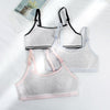 Sports Bra for Women | Breathable Mesh Panel Bra with Adjustable Straps