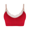 Nursing Bra for Women | Wireless Front-Open Lace Breastfeeding Bra