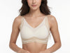 Seamless Wireless Bra for Women | Non-Padded Comfort Bra with Adjustable Straps