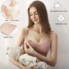 Nursing Bra for Women | Wireless Front-Open Lace Breastfeeding Bra